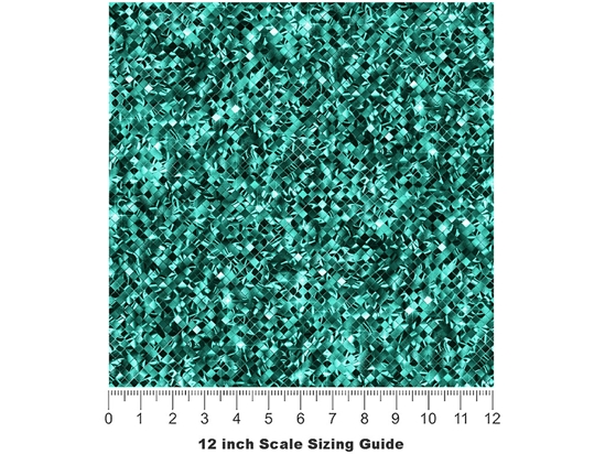 Maxixe Beryl Gemstone Vinyl Film Pattern Size 12 inch Scale