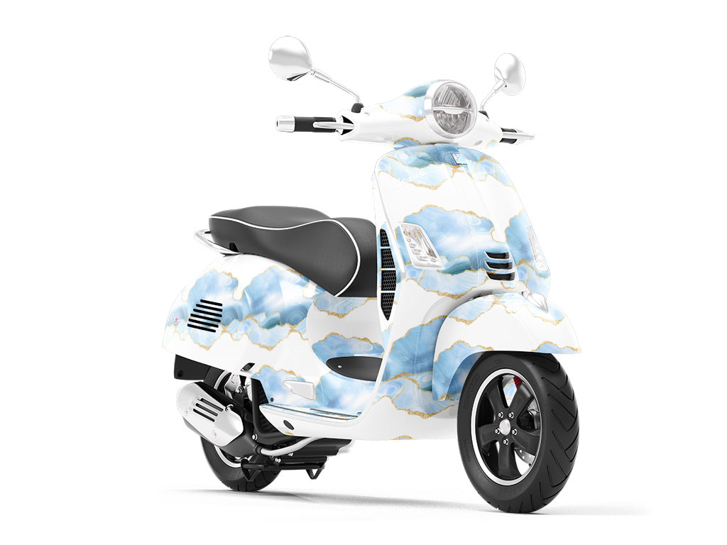 Betta Splendens Gemstone Vespa Scooter Wrap Film