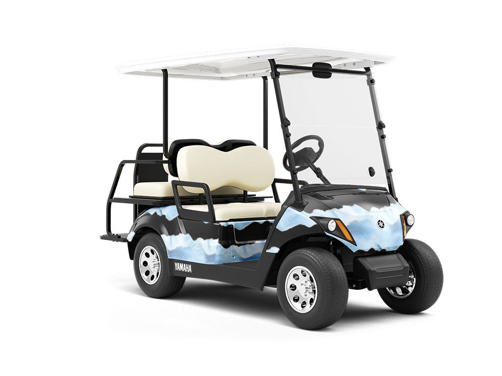 Blackened Seas Gemstone Wrapped Golf Cart