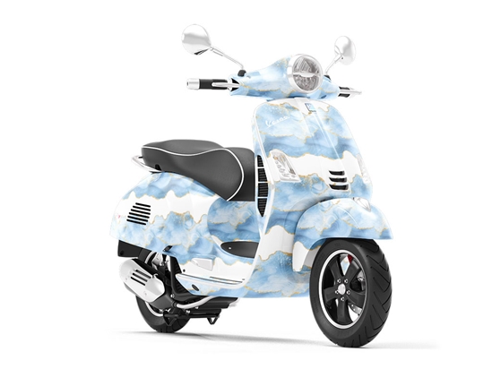 Clear Skies Gemstone Vespa Scooter Wrap Film