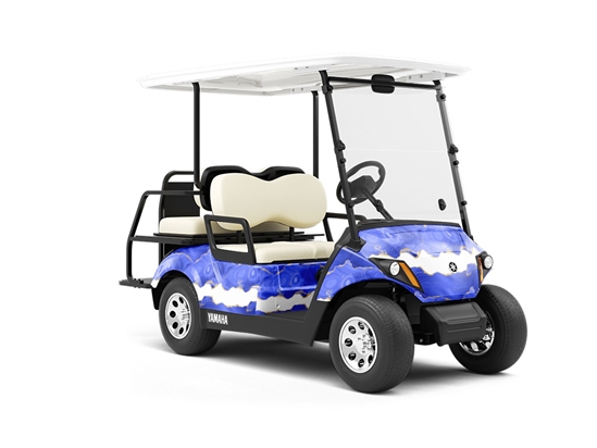 Crystal Tears Gemstone Wrapped Golf Cart