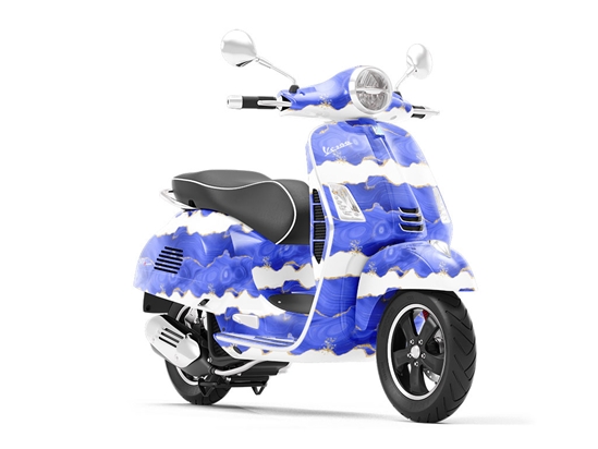 Crystal Tears Gemstone Vespa Scooter Wrap Film