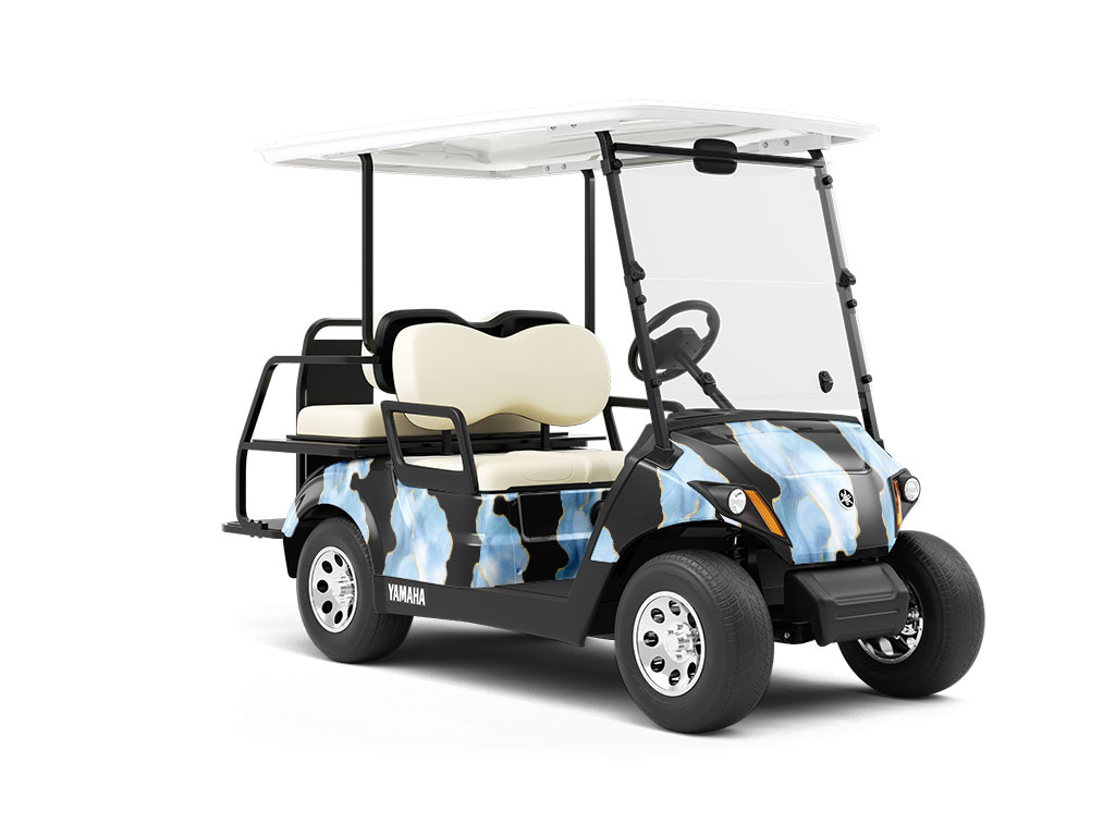 Dark Waters Gemstone Wrapped Golf Cart