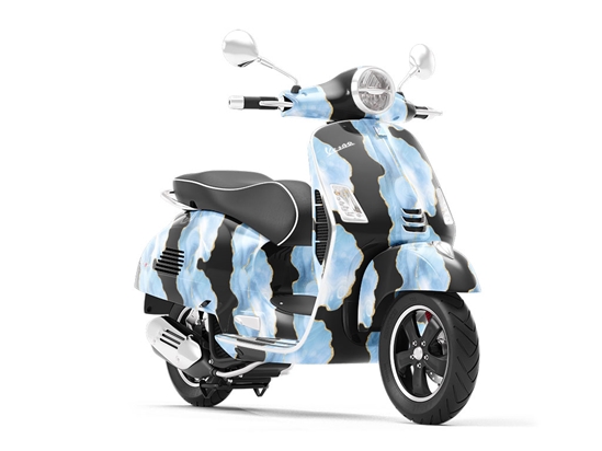 Dark Waters Gemstone Vespa Scooter Wrap Film