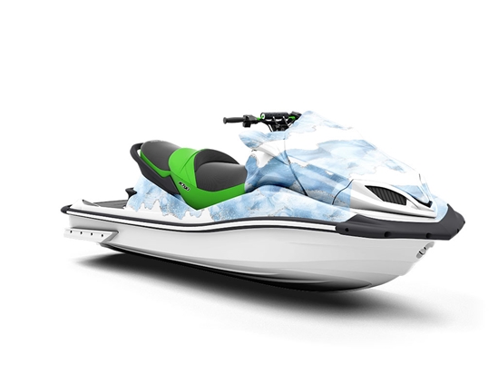 Daytime Blues Gemstone Jet Ski Vinyl Customized Wrap