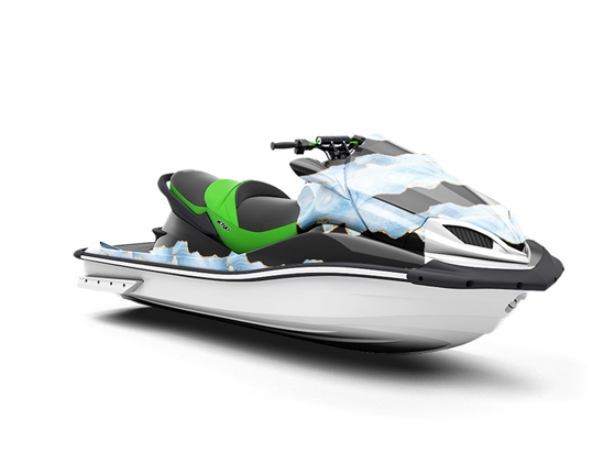 Mazarine Butterfly Gemstone Jet Ski Vinyl Customized Wrap