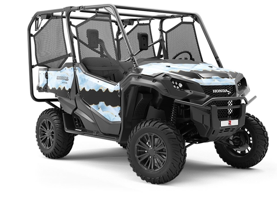 Mazarine Butterfly Gemstone Utility Vehicle Vinyl Wrap