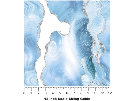 Swim Day Gemstone Vinyl Film Pattern Size 12 inch Scale