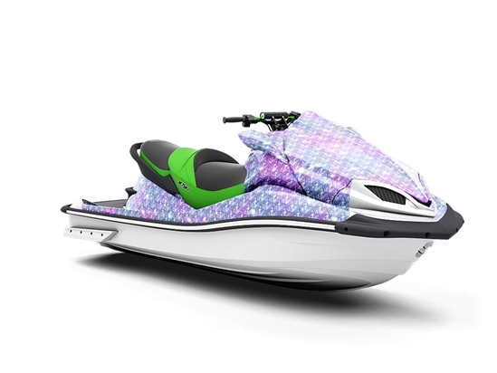 Exquisite Sparkles Gemstone Jet Ski Vinyl Customized Wrap