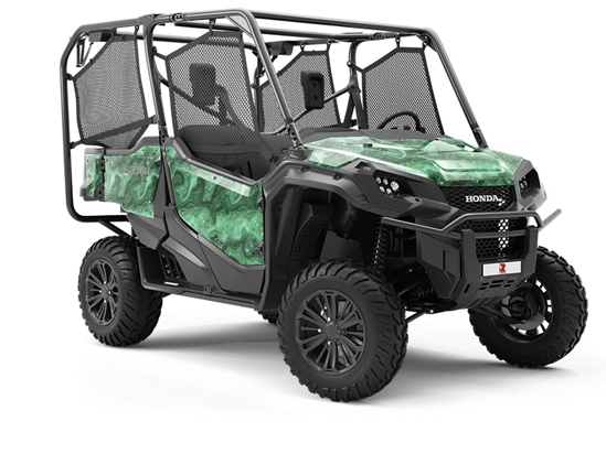 Enchanting Esmeralda Gemstone Utility Vehicle Vinyl Wrap