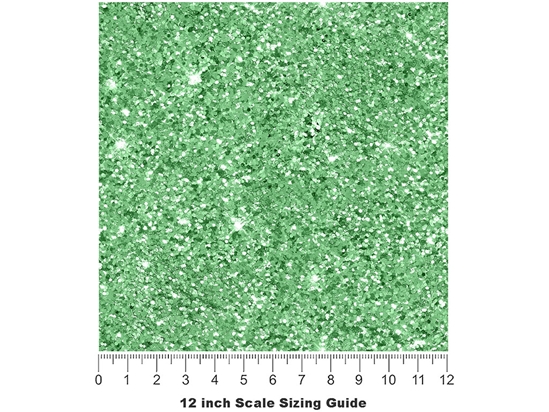 Green Light Gemstone Vinyl Film Pattern Size 12 inch Scale