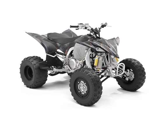 Black Ice Gemstone ATV Wrapping Vinyl