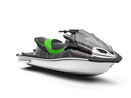 Black Ice Gemstone Jet Ski Vinyl Customized Wrap