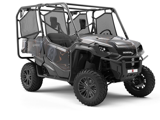 Black Ice Gemstone Utility Vehicle Vinyl Wrap