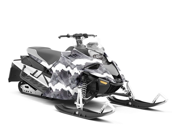 Hypersthene  Gemstone Custom Wrapped Snowmobile