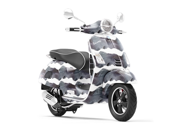 Obsidian Tears Gemstone Vespa Scooter Wrap Film