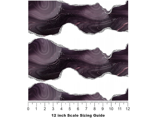 Smokey Quartz Gemstone Vinyl Film Pattern Size 12 inch Scale