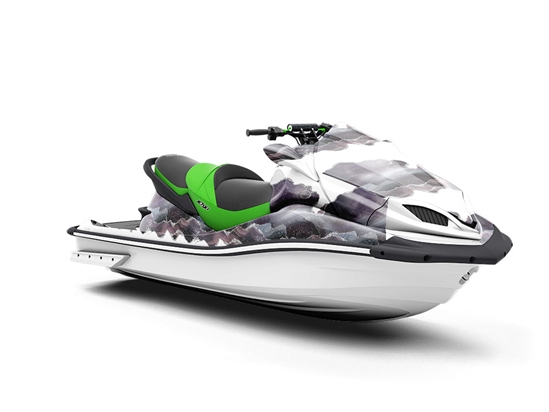 Talc  Gemstone Jet Ski Vinyl Customized Wrap