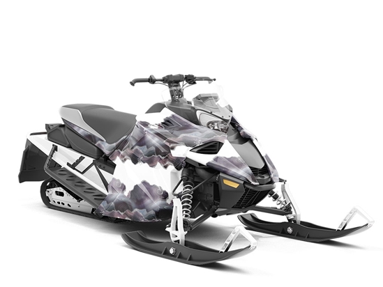 Talc  Gemstone Custom Wrapped Snowmobile