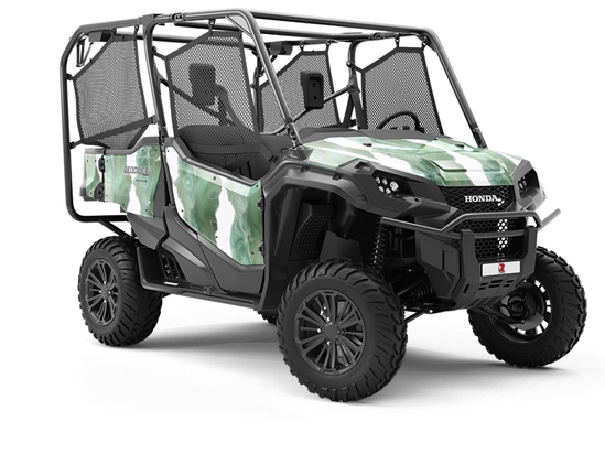 Orchid Bee Gemstone Utility Vehicle Vinyl Wrap