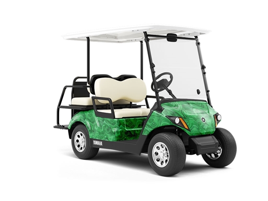 Twisted Vines Gemstone Wrapped Golf Cart