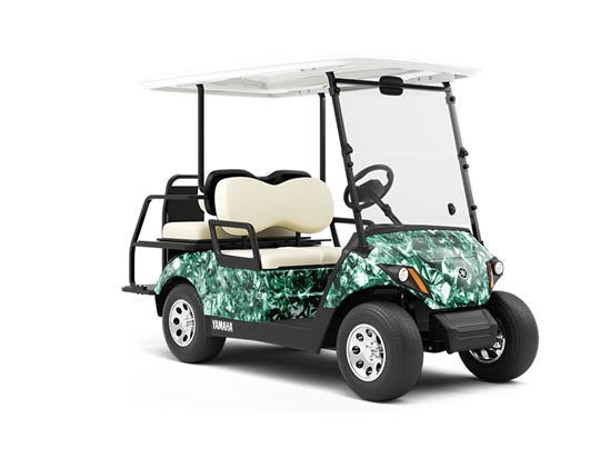 Cleopatra Eyeshadow Gemstone Wrapped Golf Cart