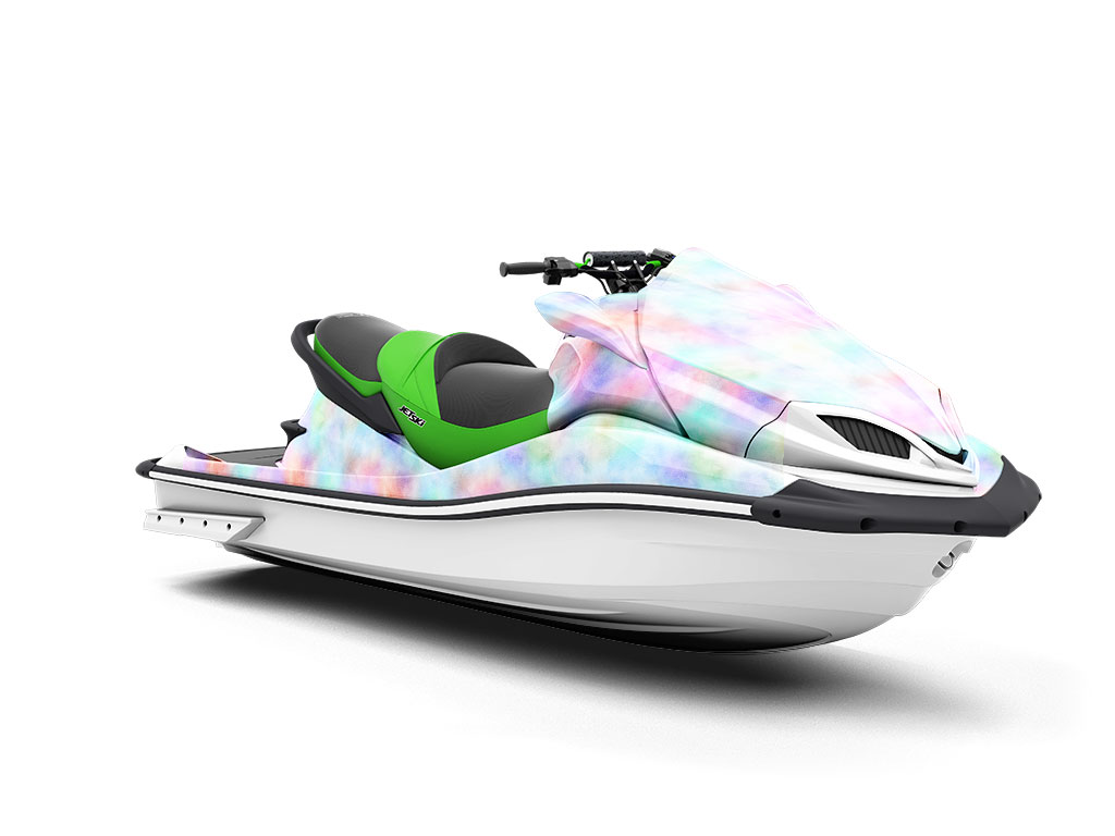 Virgin Rainbow Gemstone Jet Ski Vinyl Customized Wrap