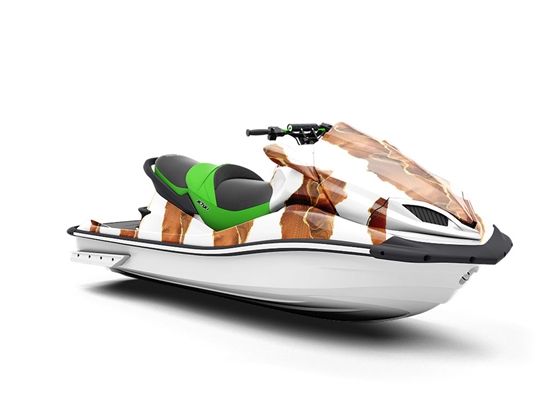 Sweet Potato Gemstone Jet Ski Vinyl Customized Wrap