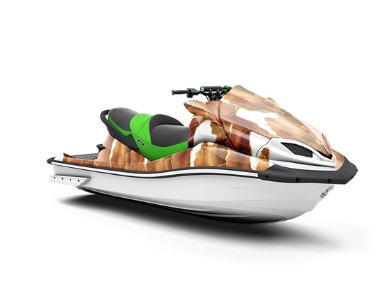 Tree Bark Gemstone Jet Ski Vinyl Customized Wrap