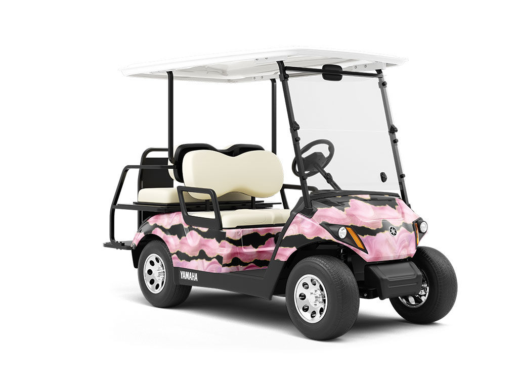 Feminine Wiles Gemstone Wrapped Golf Cart