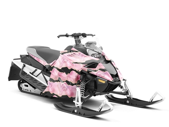 Feminine Wiles Gemstone Custom Wrapped Snowmobile