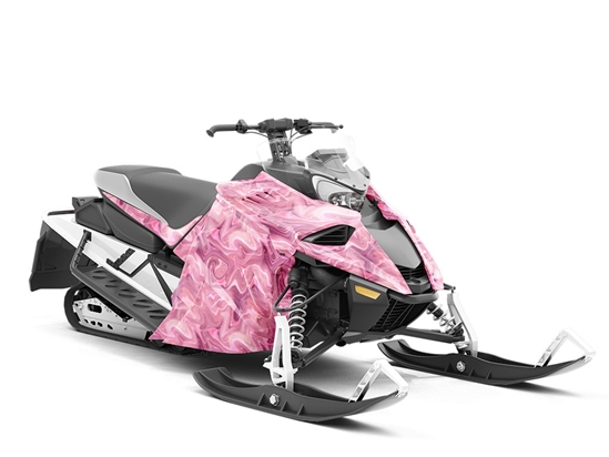 My Heart Gemstone Custom Wrapped Snowmobile