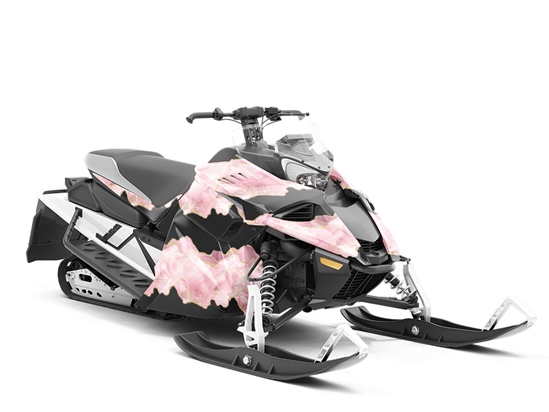 Playing Coy Gemstone Custom Wrapped Snowmobile