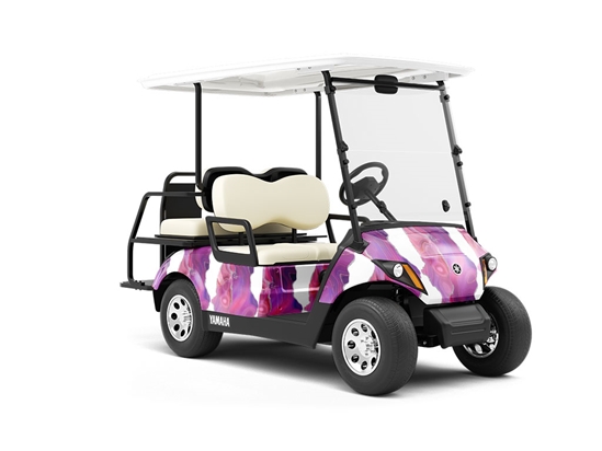 Flirty Touches Gemstone Wrapped Golf Cart