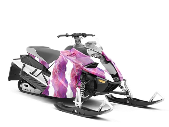 Flirty Touches Gemstone Custom Wrapped Snowmobile