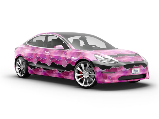 Magenta Madness Gemstone Vehicle Vinyl Wrap