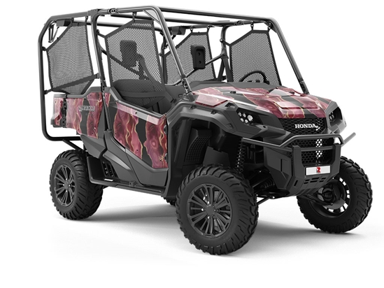 Red Planet Gemstone Utility Vehicle Vinyl Wrap