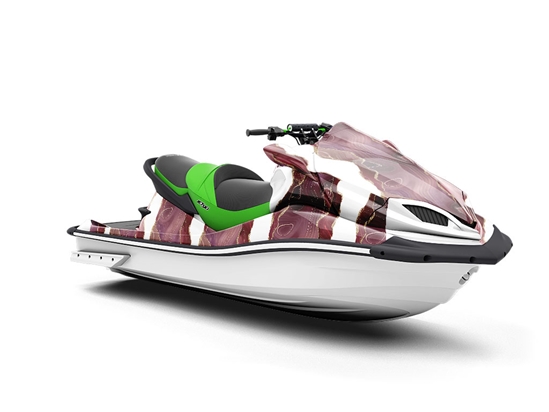 Rich Wine Gemstone Jet Ski Vinyl Customized Wrap