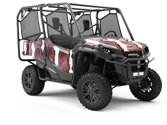 Rich Wine Gemstone Utility Vehicle Vinyl Wrap