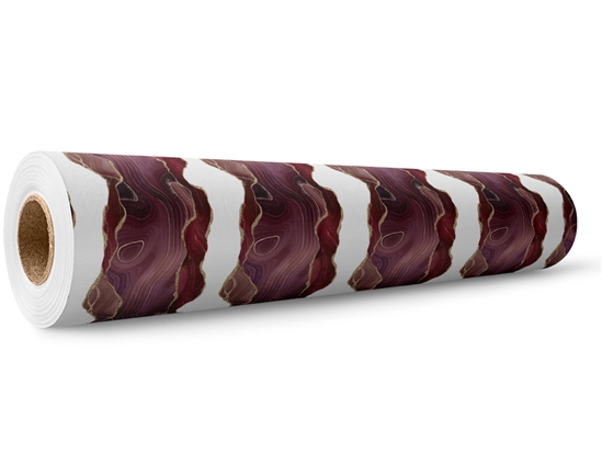 Rich Wine Gemstone Wrap Film Wholesale Roll