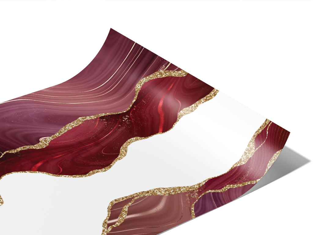 Rich Wine Gemstone Vinyl Wraps