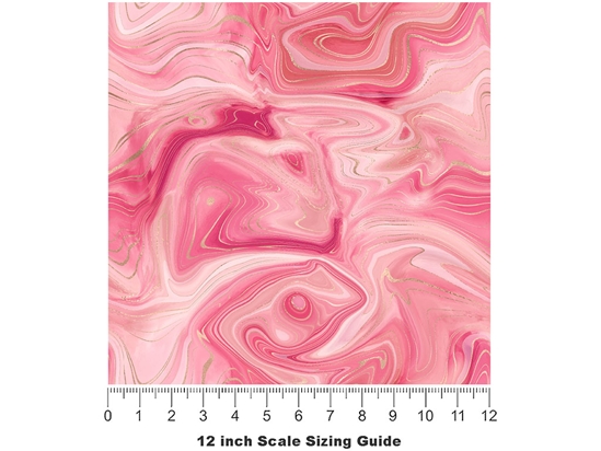 Dusty Spring Gemstone Vinyl Film Pattern Size 12 inch Scale