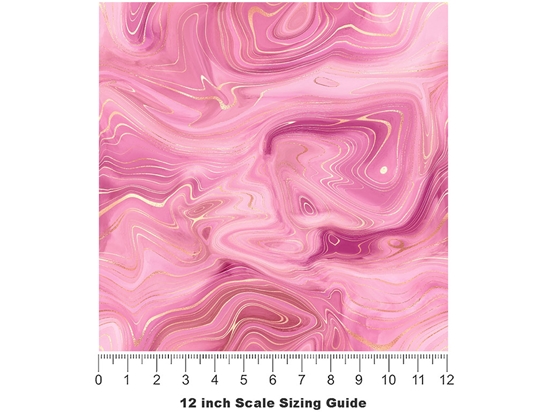 Hyaline  Gemstone Vinyl Film Pattern Size 12 inch Scale