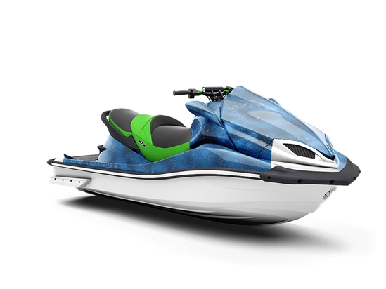 Blue Belle Gemstone Jet Ski Vinyl Customized Wrap