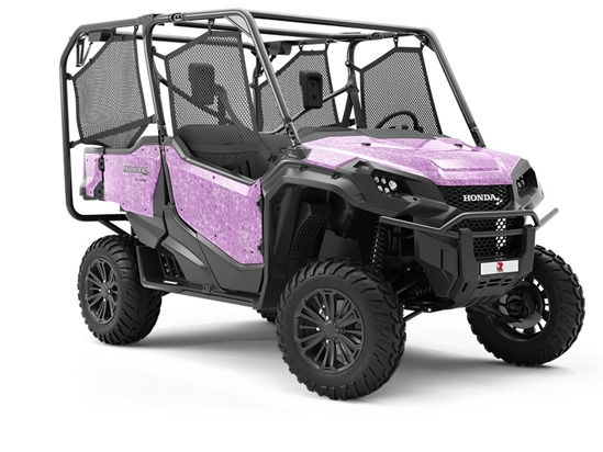 Pink Elephant Gemstone Utility Vehicle Vinyl Wrap