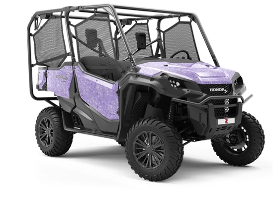 Purple Prose Gemstone Utility Vehicle Vinyl Wrap