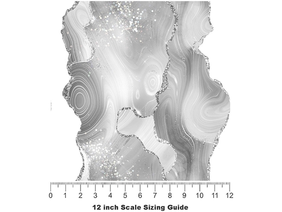 Calla Lily Gemstone Vinyl Film Pattern Size 12 inch Scale