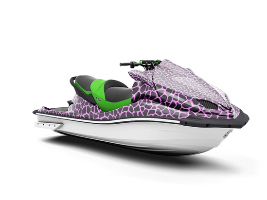 Pink Giraffe Jet Ski Vinyl Customized Wrap