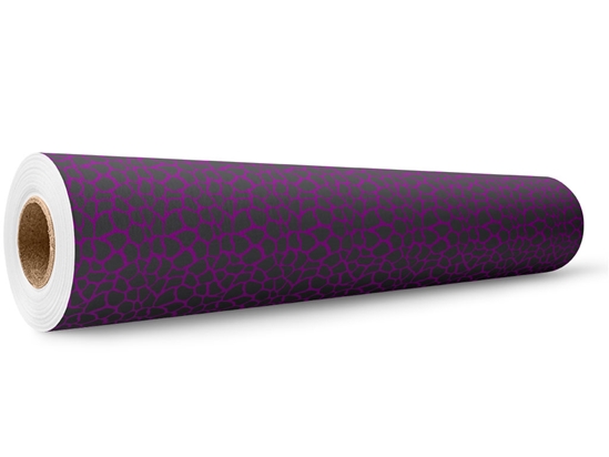 Purple Giraffe Wrap Film Wholesale Roll