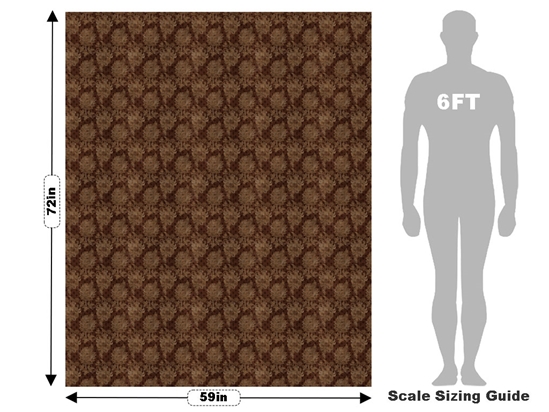 Earthen Walls Gothic Vehicle Wrap Scale